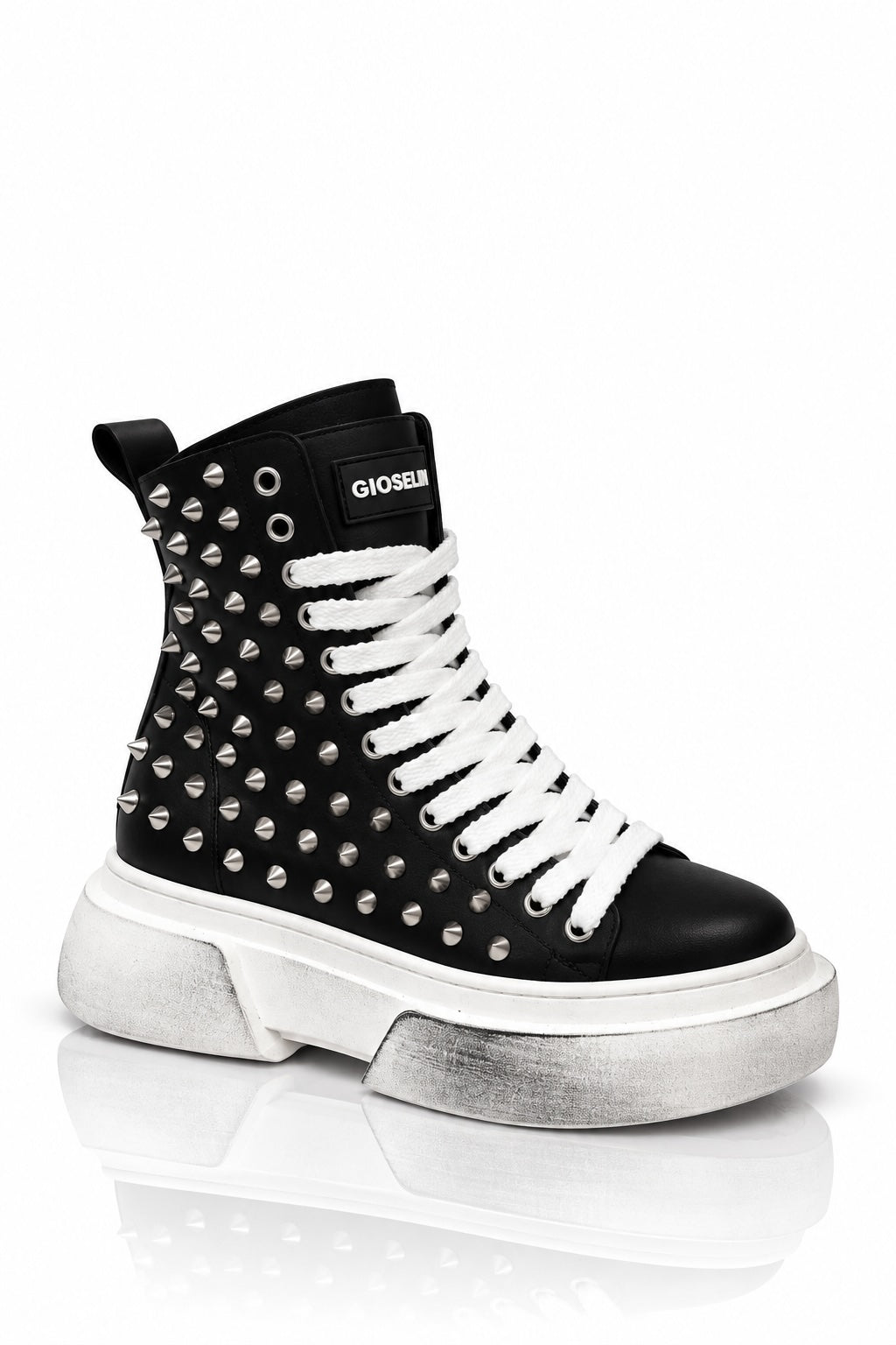 New Abrams Studs 2.0 Nero/Bianco