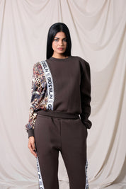 Completo Wild Elegance Marrone