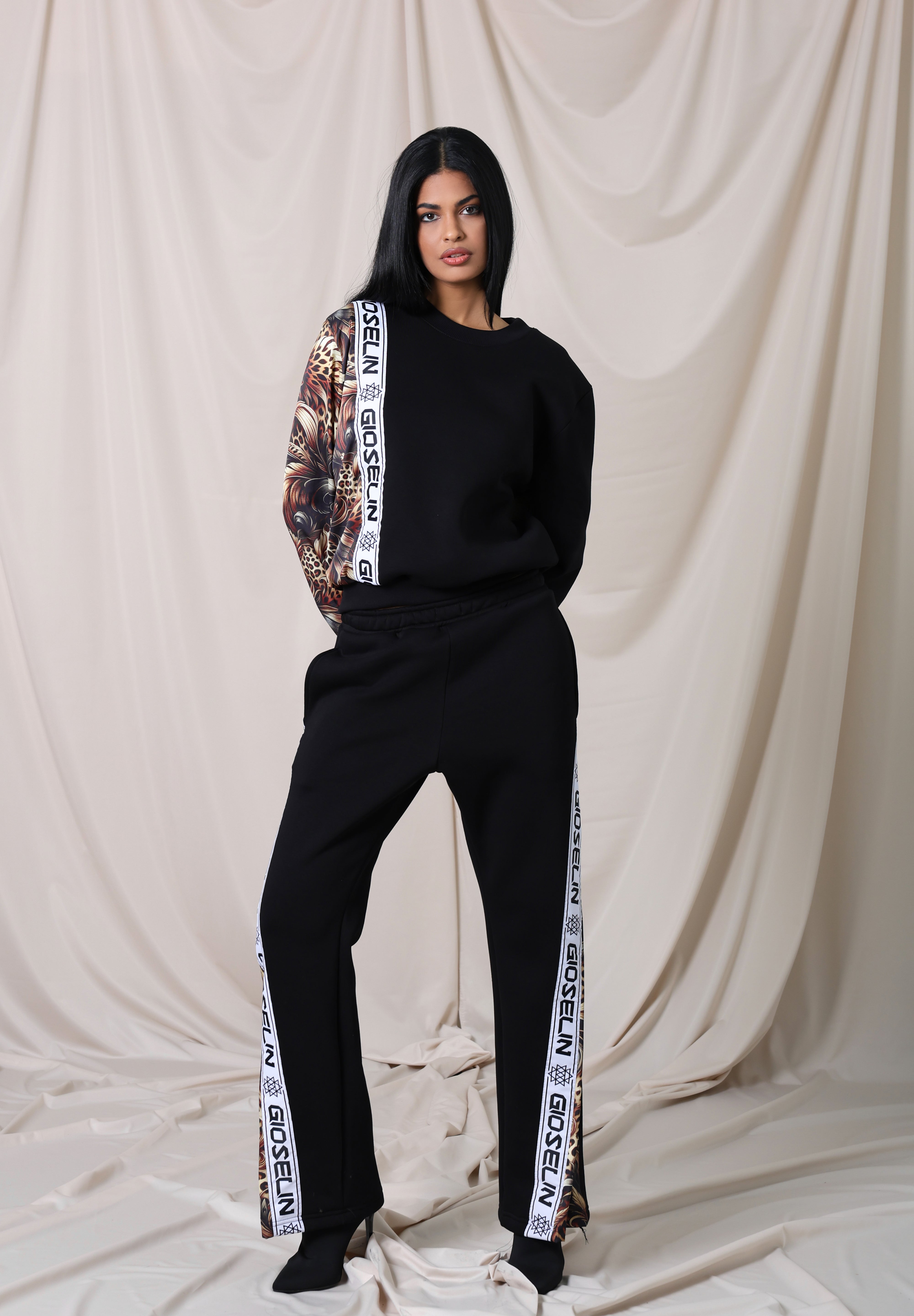 Completo Wild Elegance Nero