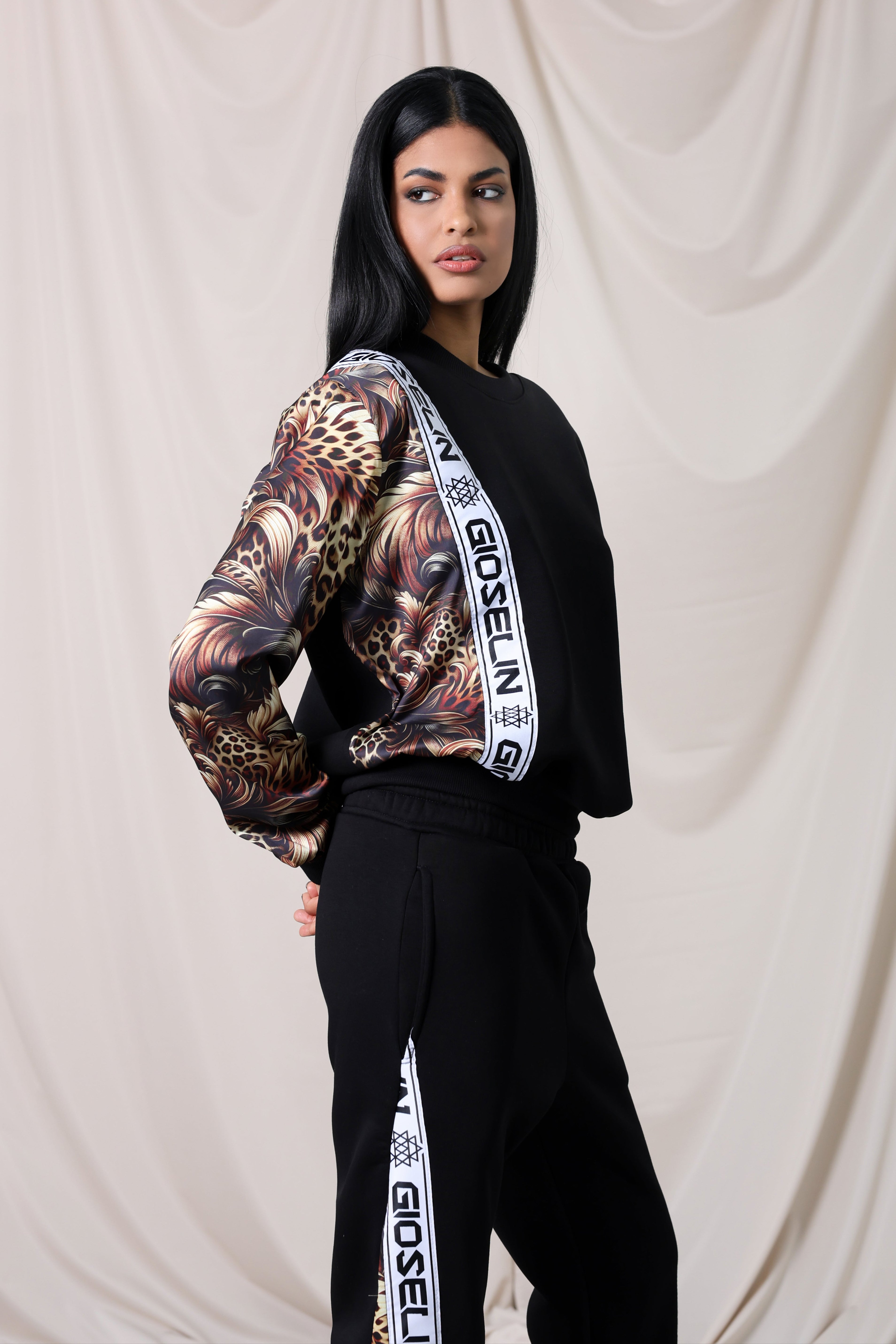 Completo Wild Elegance Nero