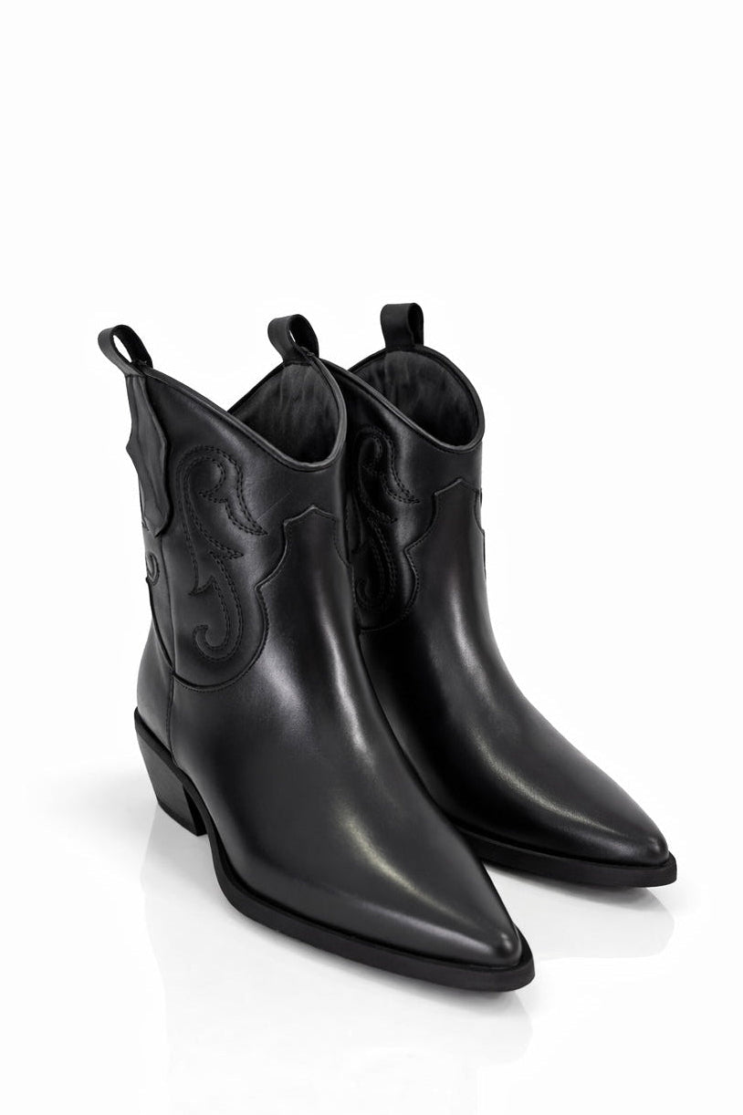 Stivali Texani in Pelle