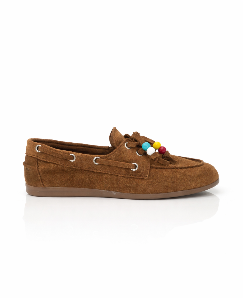 Mocassino Scamosciato Beige