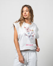 Maglietta Flower Melange