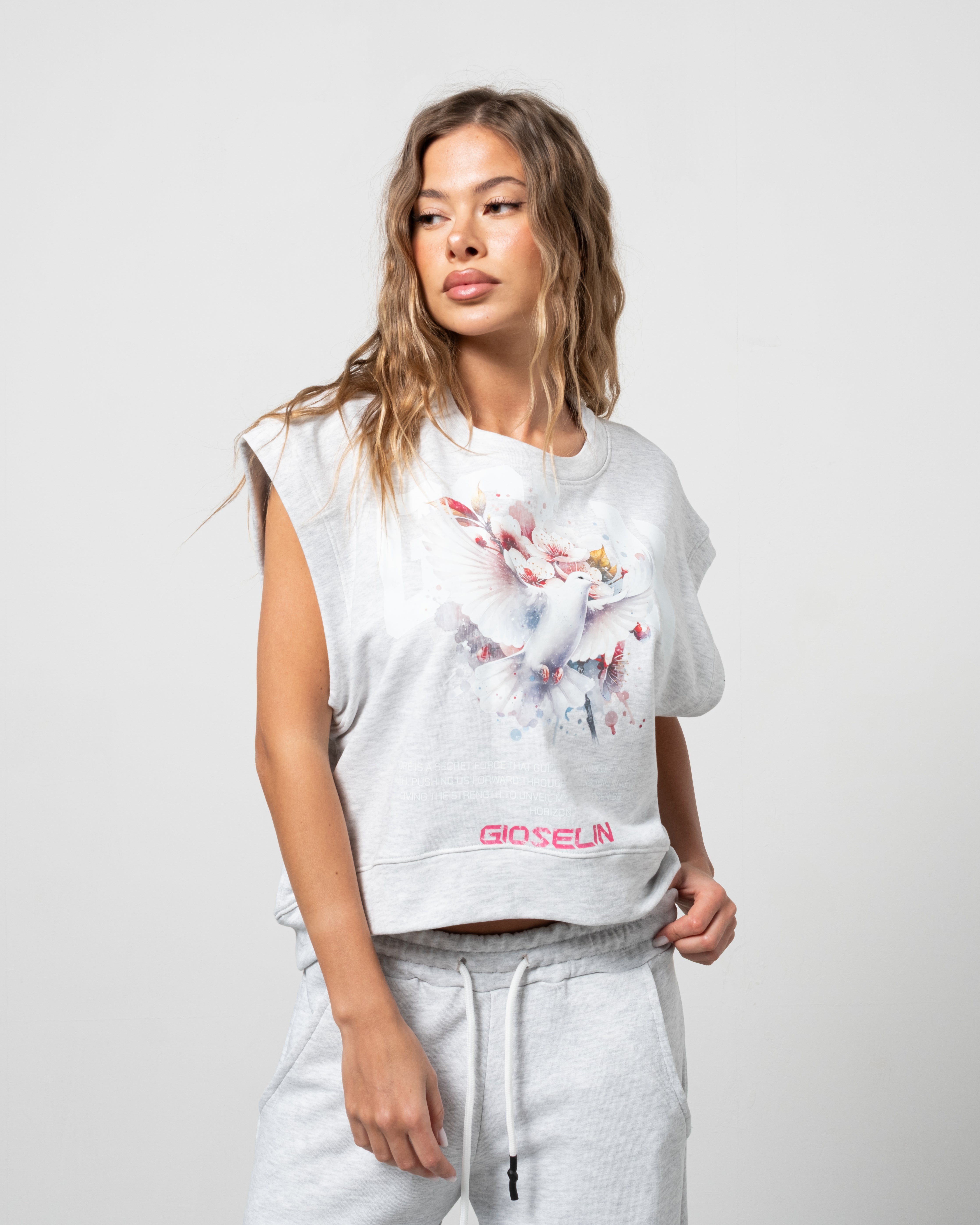 Maglietta Flower Melange