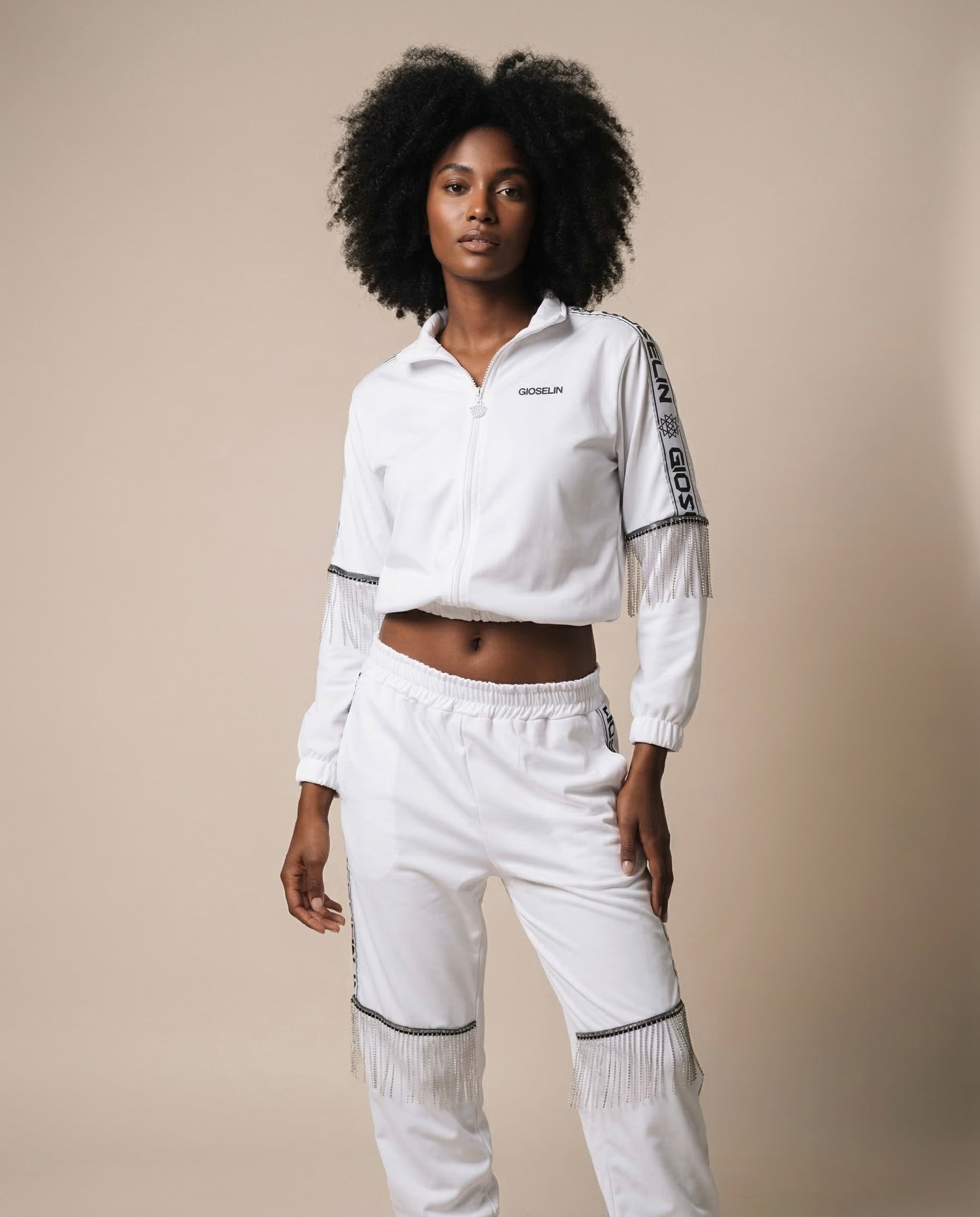 Tuta Fringe Star Bianca