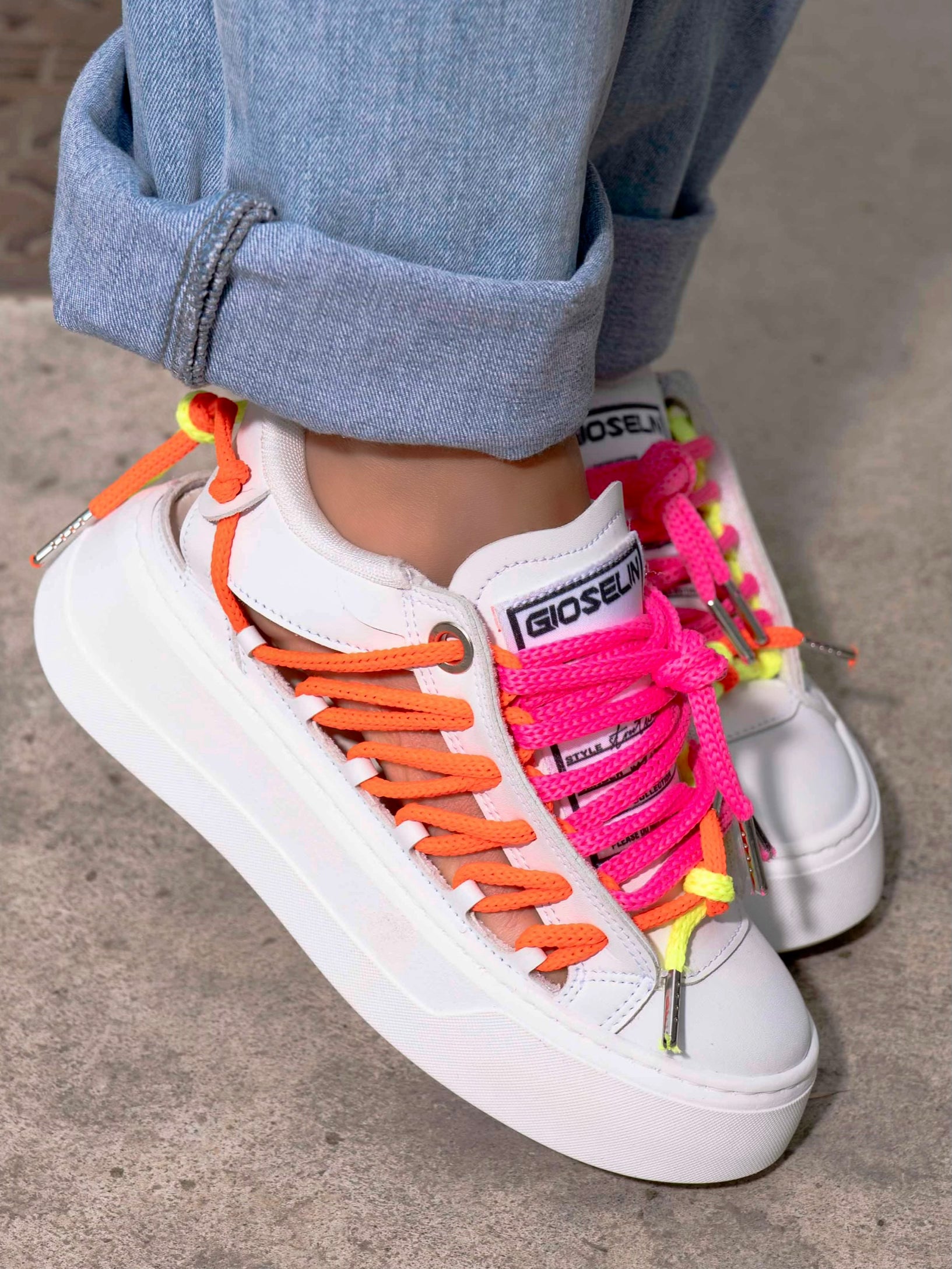 Spaziale Multicolor Bianca