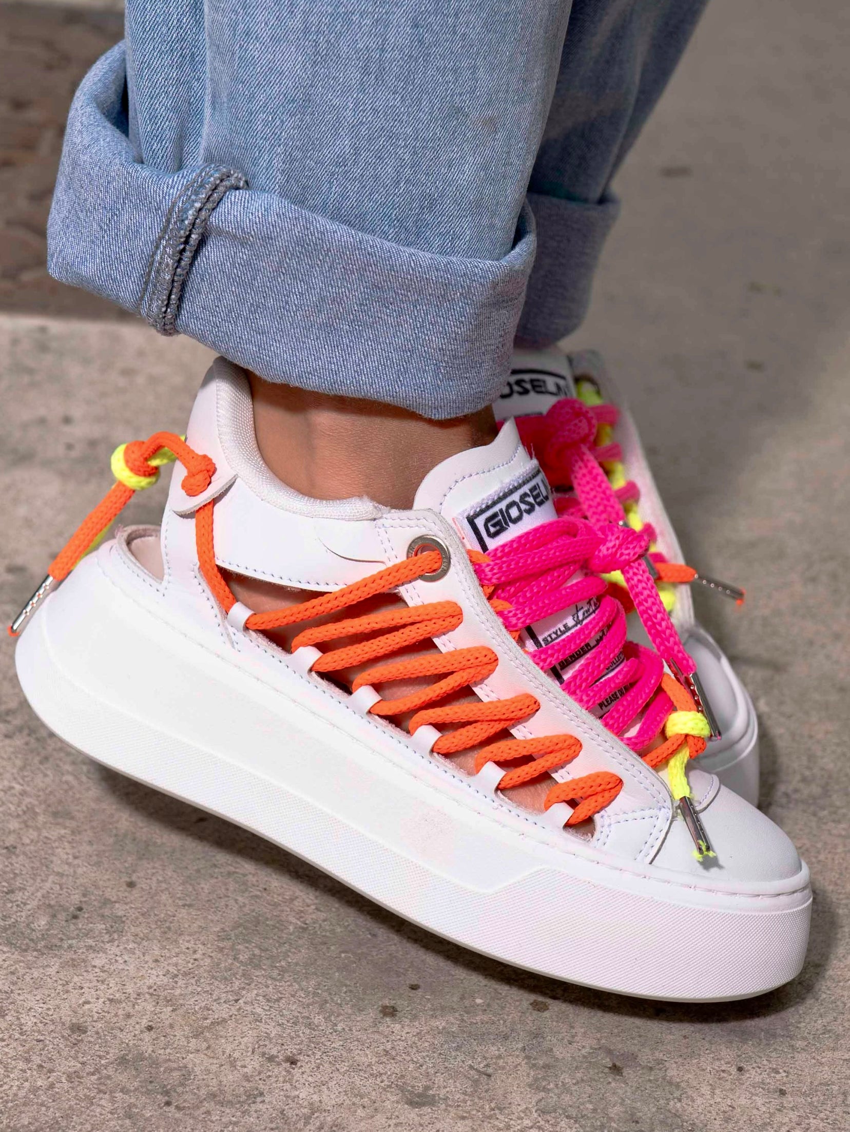 Spaziale Multicolor Bianca