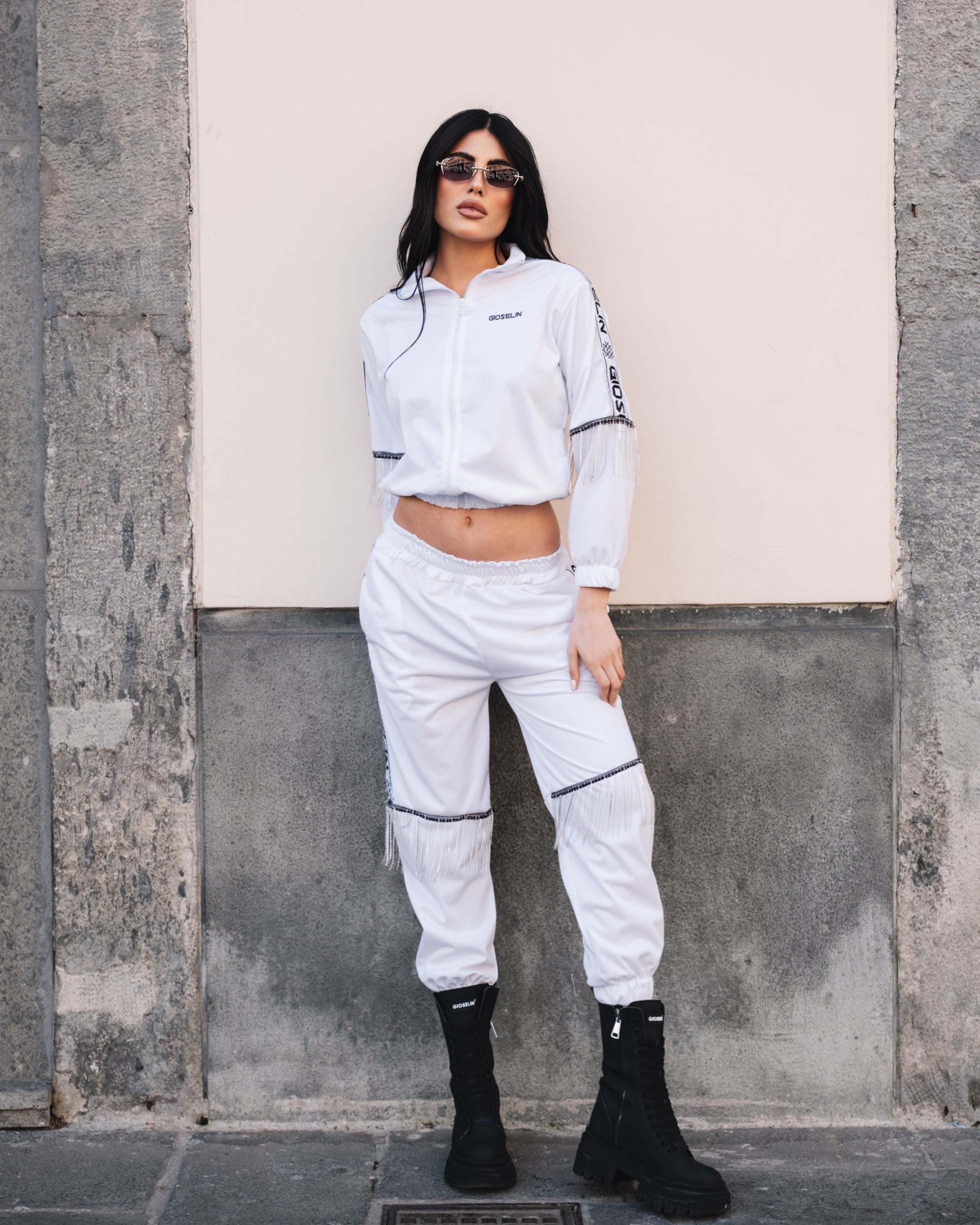 Tuta Fringe Star Bianca