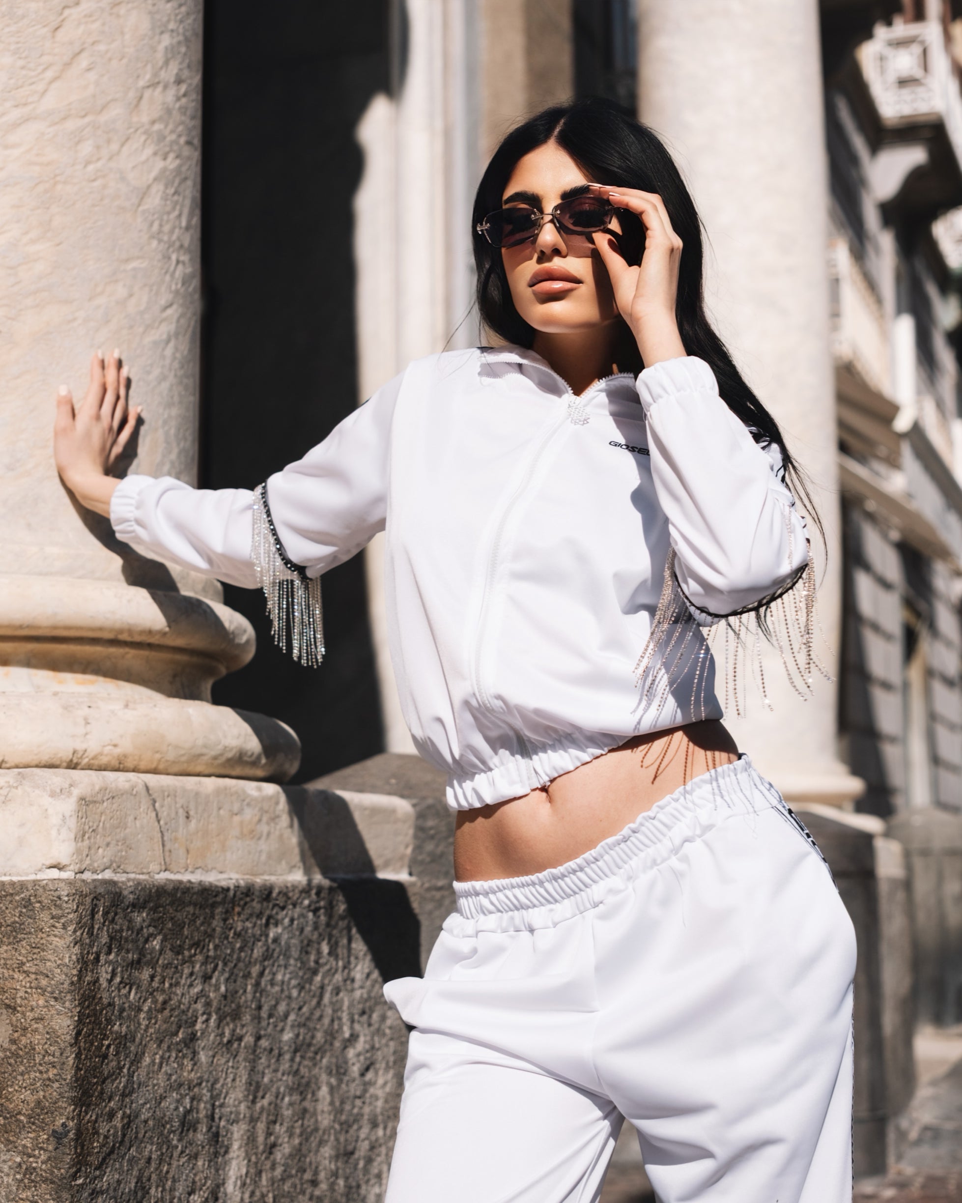 Tuta Fringe Star Bianca