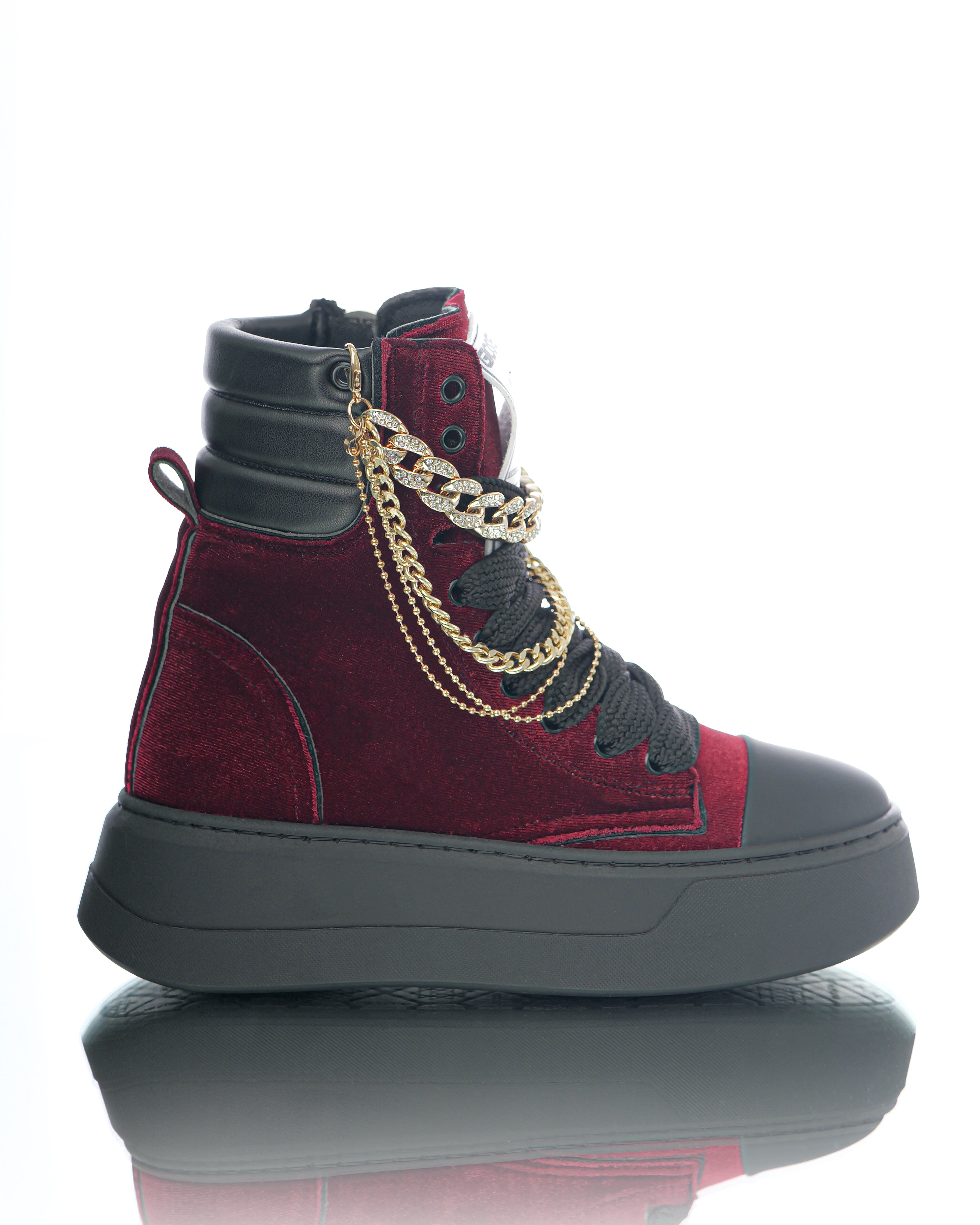 Nit-up Collier Velvet Bordeaux