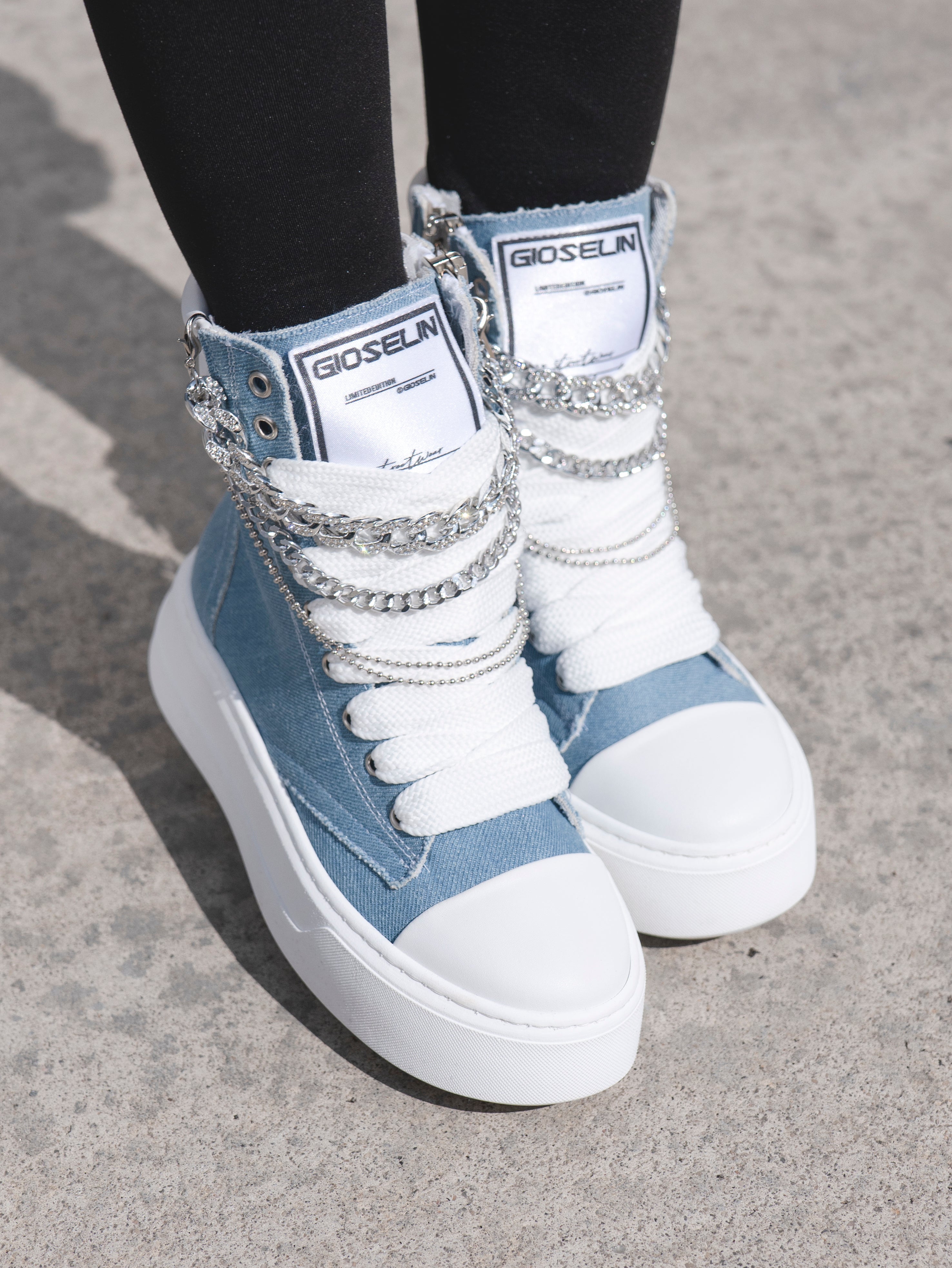 Nit-up Collier Denim Argento