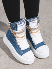 Nit-up Collier Denim Oro