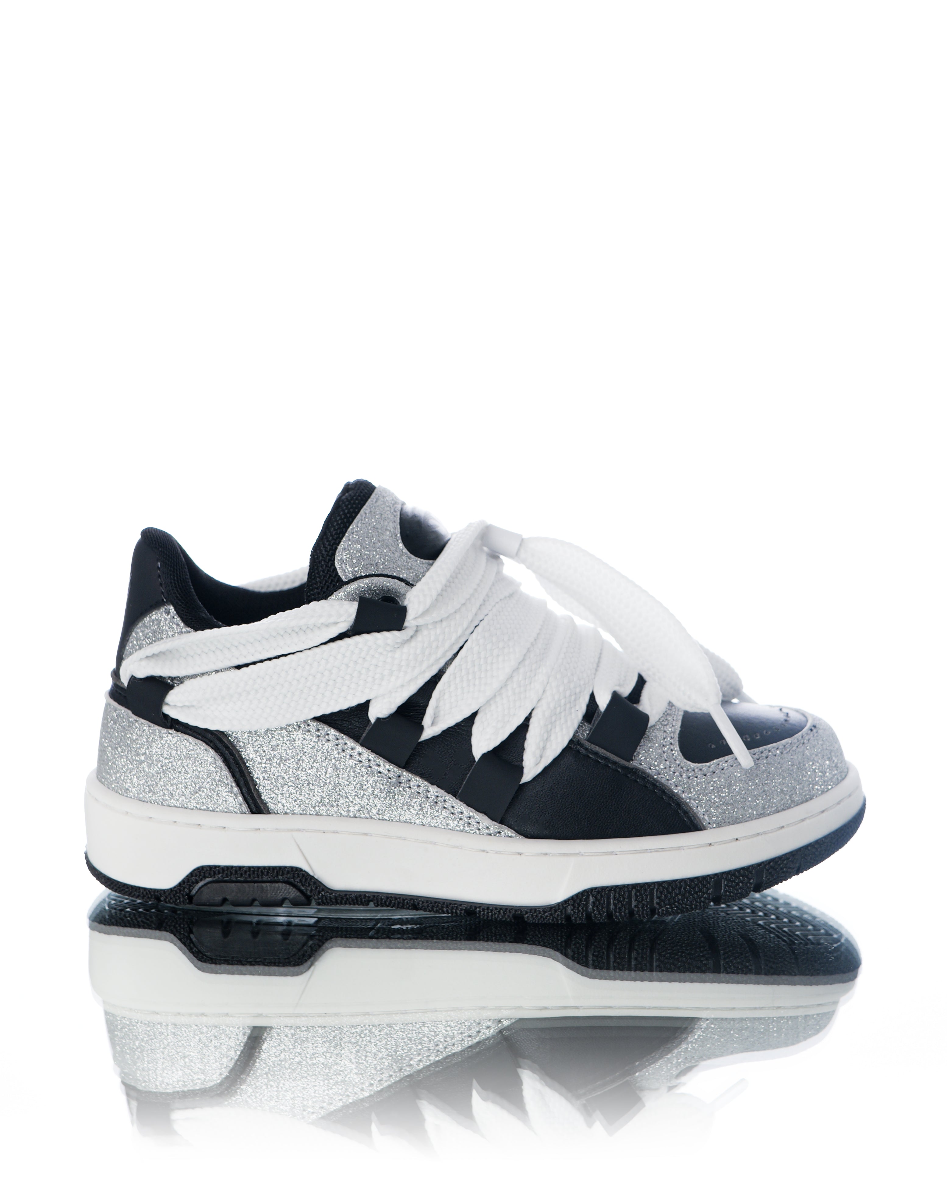 Snake Baby Glitter Argento