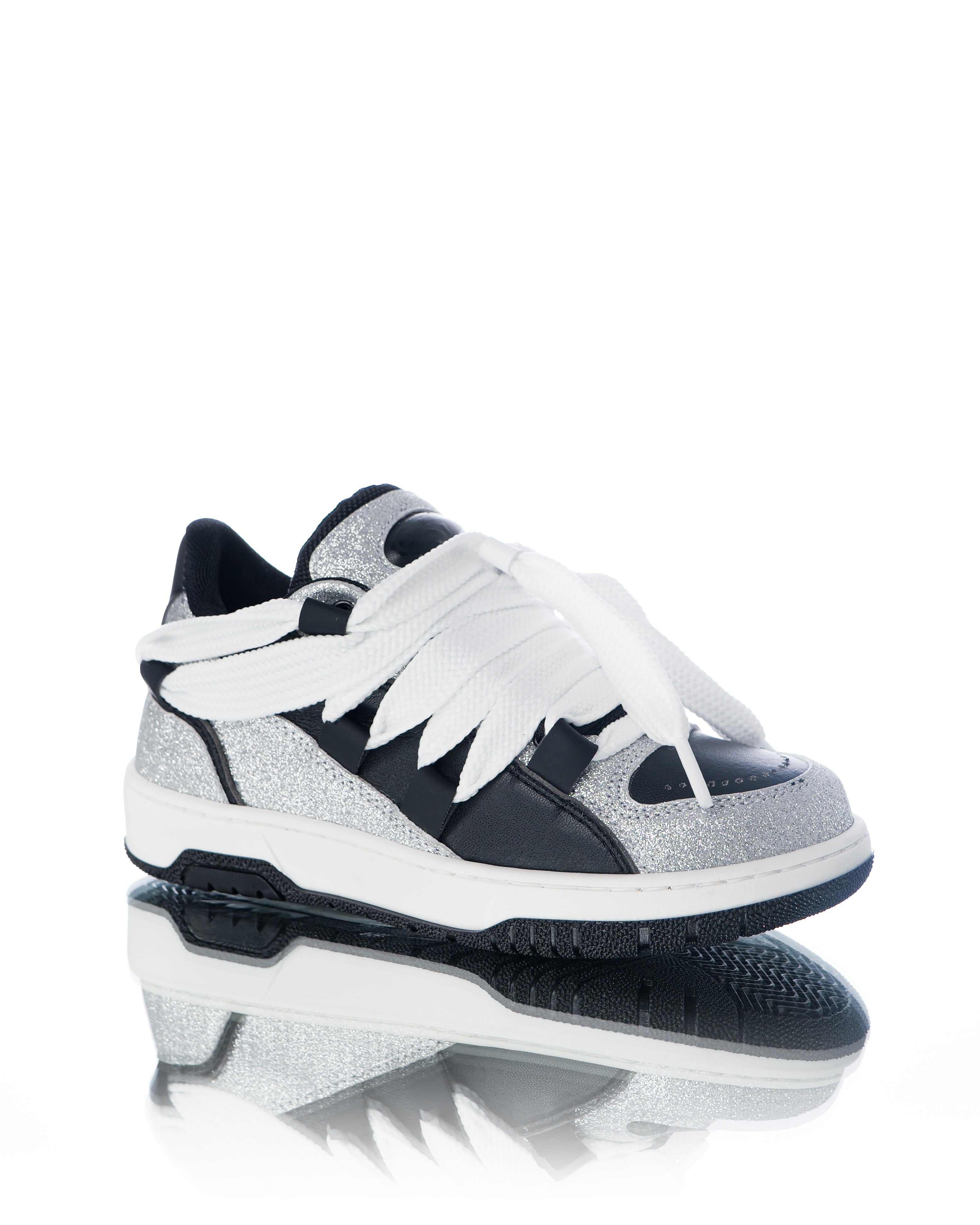 Snake Baby Glitter Argento